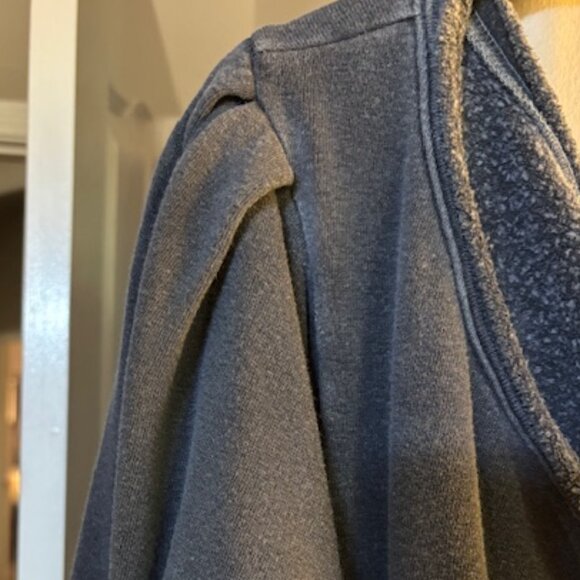 Free People Movement Pirouette Grey Sweatshirt, Size Size Small - Picture 4 of 5